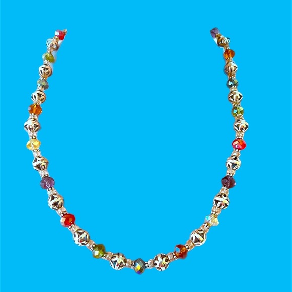 Brighton Kalpana Long Necklace Multicolor Crystal Beads.  Multi colors - Picture 2 of 5